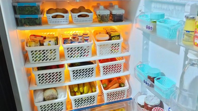فن تنظيم الثلاجة والفريزر: خطوات نحو ترتيب أفضل